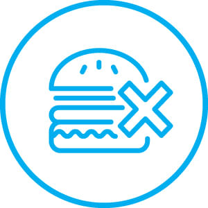 Appetite control icon